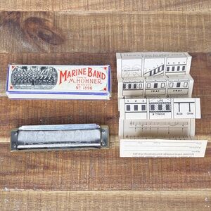 M. Hohner Marine Band Harmonica In C